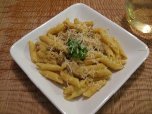 Pumpkin Sausage Pasta